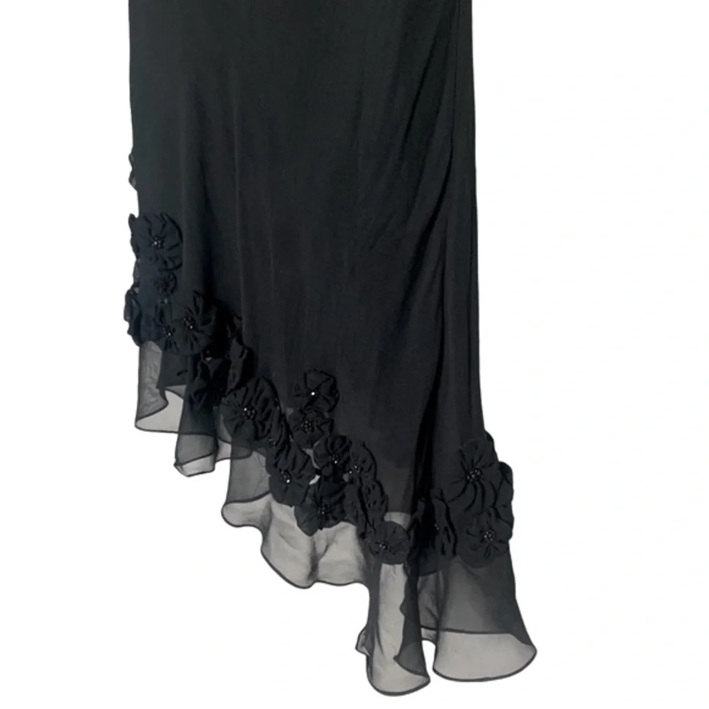 Sue Wong Vintage Silk Halter Neck Dress - Picture 6 of 13